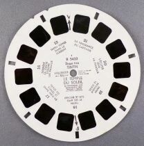 Tintin - Le Temple du Soleil - 3 Disques View-Master 3D sans Pochette R&eacute;f. B 542 -F