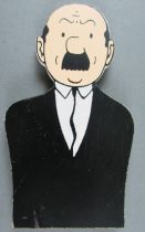 Tintin - Magnet Buste Bois Trousselier - Dupond