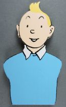 Tintin - Magnet Buste Bois Trousselier - Tintin