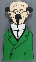 Tintin - Magnet Buste Bois Trousselier - Tournesol