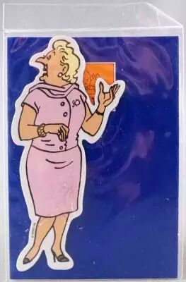 Tintin - Magnet Herg� Moulinsart - Bianca Castafiore Mint in Package