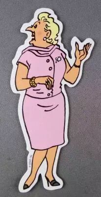 Tintin - Magnet Herg� Moulinsart - Bianca Castafiore