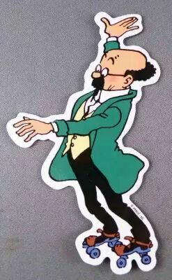 Tintin - Magnet Herg� Moulinsart - Calculus