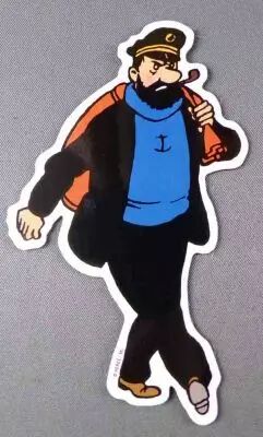 Tintin - Magnet Herg� Moulinsart - Haddock