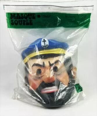 Tintin - Masque C�sar Souple - Capitaine Haddock