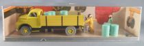 Tintin - Moulinsart - N° 04 Yellow Truck in Launching Site (Mint in Box)