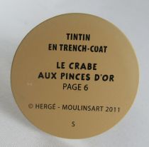 Tintin - Moulinsart Official Figure Collection - #001 Tintin in trench-coat