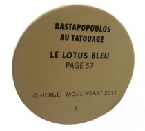 Tintin - Moulinsart Official Figure Collection - #009 Rastapopoulos with tatoo