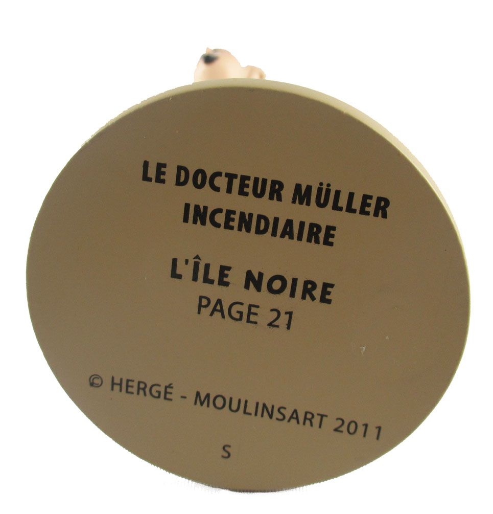 FIGURINES TINTIN, LA COLLECTION OFFICIELLE NO 12 LE DOCTEUR MULLER by  COLLECTIF: Bonne Condition Couverture rigide (2012)