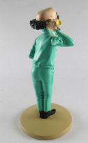 Tintin - Moulinsart Official Figure Collection - #017 Pr. Calculus with ear trumpet