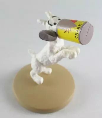 Tintin - Moulinsart Official Figure Collection - #019 Snowy stuck in the crab box