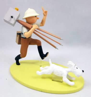 TINTIN フィギュア Tintin - Moulinsart Official Figure Collection - #HS4 Tintin