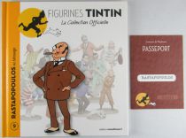 Tintin - Moulinsart Official Figure Collection - Book + Passport #009 Rastapopoulos with tatoo