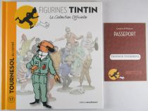 Tintin - Moulinsart Official Figure Collection - Book + Passport #017 Pr. Calculus with ear trumpet