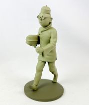 Tintin - Moulinsart Official Figure Collection - HS Tintin Blue Lotus (Monochom Khaki) 