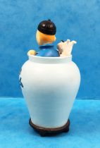 Tintin - Moulinsart PVC Figure - Tintin & Snowy in the jar