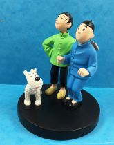 Tintin - Moulinsart Resin Figure - Tintin and Chiang \ Brotherhood\ 