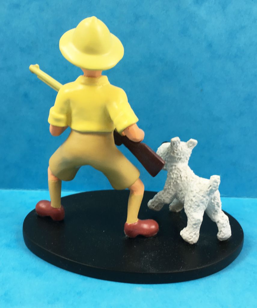 Tintin In Route Resin Figure Ref. 42217