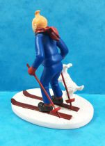 Tintin - Moulinsart Resin Figure - Tintin on Ski