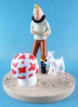 Tintin - Moulinsart Scene Collector Set - Tintin Aviator Mint in Box