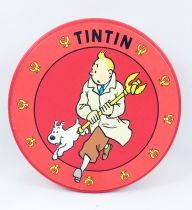 Tintin - Moulinsart Tin Cookie Box (Round) - The Scepter of Ottokar