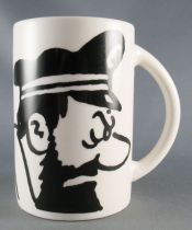 Tintin - Mug Tasse Céramique Blanche - Haddock