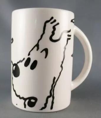 Tintin - Mug Tasse C�ramique Blanche - Milou