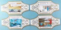 Tintin - Murillo Cigar Ring - Tintin and the Shark Lake Complete Set w 10 Pieces (White/Gold)