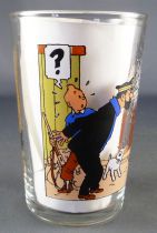 Tintin - Mustard glass Amora 1994 - Tintin Prisoners of the Sun