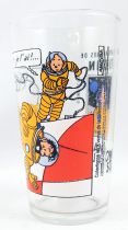 Tintin - Mustard glass Amora 1994 (Large Size) - Explorers on the Moon