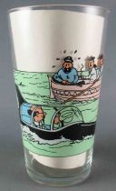 Tintin - Mustard glass Amora 1994 (Large Size) - Red rackham\'s treasure