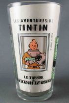 Tintin - Mustard glass Amora 1994 (Large Size) - Red rackham\'s treasure