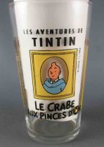 Tintin - Mustard glass Amora 1994 (Large Size) - The Crab with the Golden claws