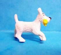 Tintin - Plastic figure Esso France - Snowy