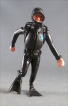 Tintin - Plastic figure Esso France Belvision - Frogmen 1 leg bended