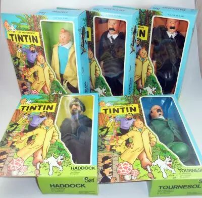 LOT DE 12 FIGURINES TINTIN – MILOU, HADDOCK, TOURNESOL, DUPONDT – RARES – NEUVES