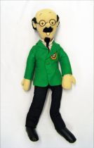 Tintin - Pr. Calculus 24\  plush doll - Fruit d\'Or Le Lombard 1985