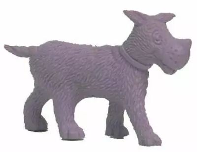 Tintin - Premium monocolor figure Esso Belgium - Gustav the dog (purple)