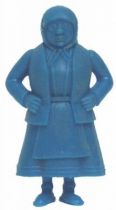 Tintin - Premium monocolor figure Esso Belgium - Miss Vleck (blue)