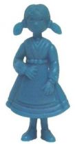 Tintin - Premium monocolor figure Esso Belgium - Nouchka (blue)