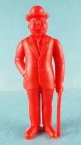 Tintin - Premium Monocolor Figure Esso Belgium - Thomson Stick in Left Hand (Red)