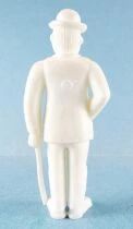 Tintin - Premium Monocolor Figure Esso Belgium - Thomson stick in left hand (White)