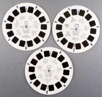 Tintin - Prisoners of the Sun - 3 x View-Master Discs Set Loose Ref. B 542 -F