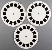 Tintin - Prisoners of the Sun - 3 x View-Master Discs Set Loose Ref. B 542 -F