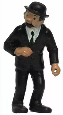 Tintin - Pvc figure Bully (1975) - Thomson stick in left hand (missing)