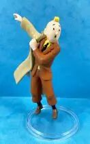 Tintin - PVC figure Moulinsart - Tintin put on raincoat