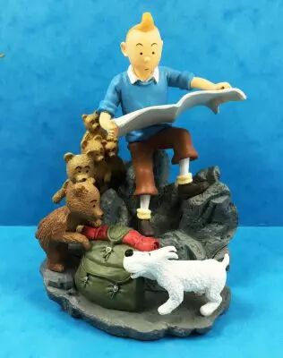 Tintin - Sc�nette Chaoer Comics - Tintin en montagne