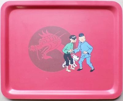 Tintin - Serving Tray 19x15inches - The Blue Lotus