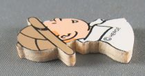 Tintin - Silhouette Bois Trousselier - Buste Tintin au Congo
