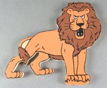 Tintin - Silhouette Bois Trousselier - Lion Tintin au Congo